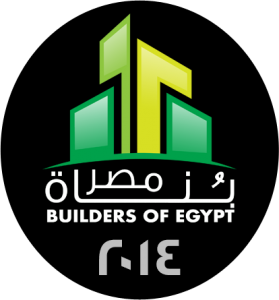 logo بناة مصر نسخة 2014